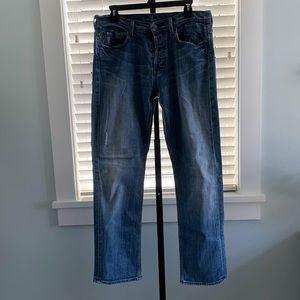 7 for all mankind strait leg jean